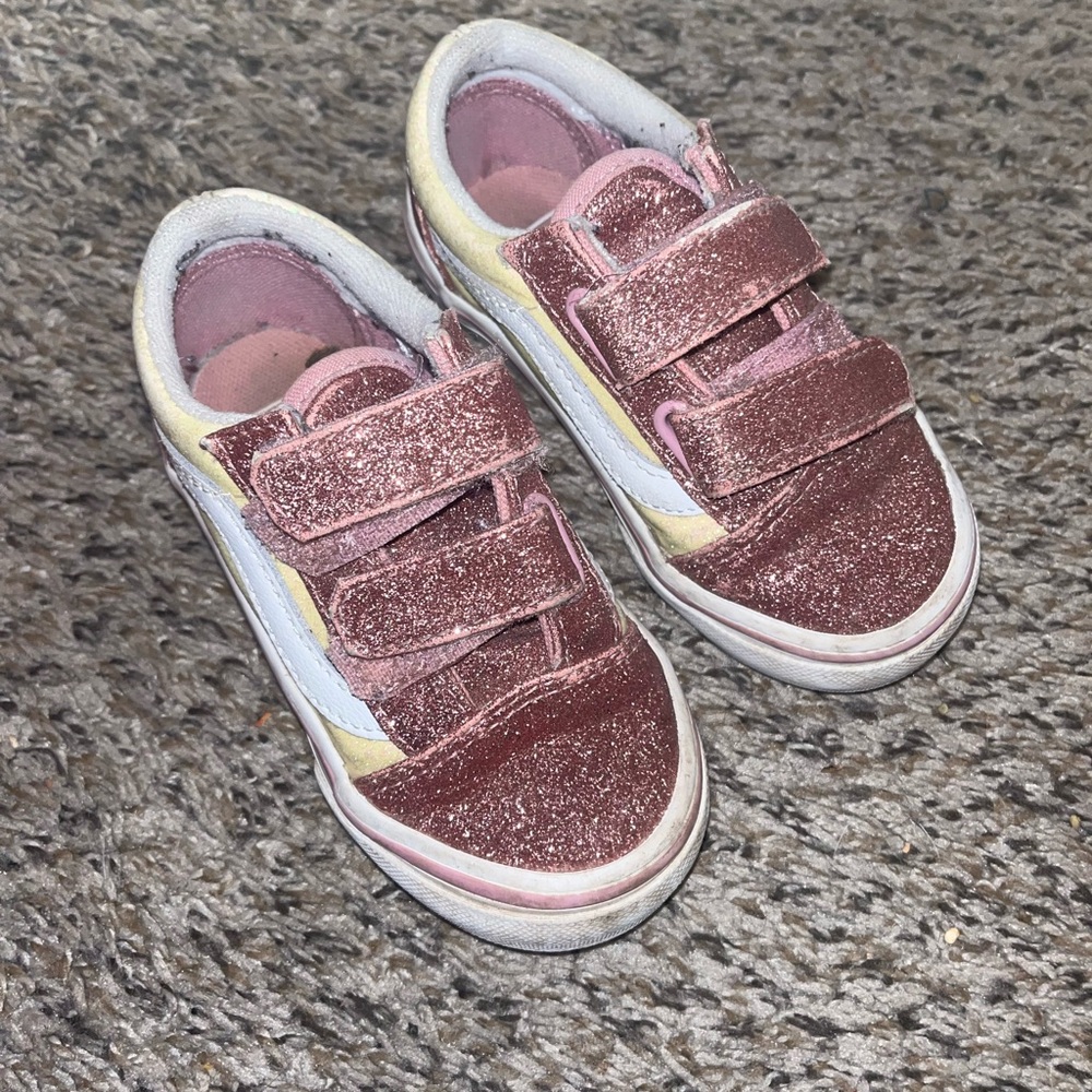 Toddler girl Vans size 7c